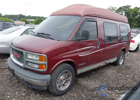 2002 GMC Savana Standard from USA, damaged, VIN 1GDFG15RX21107584